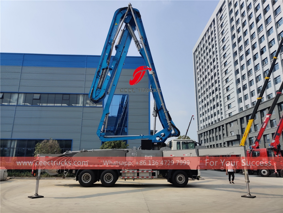 Camión bomba de cemento de 38 m HOWO