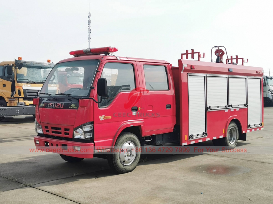 ISUZU NKR fire fighting truck