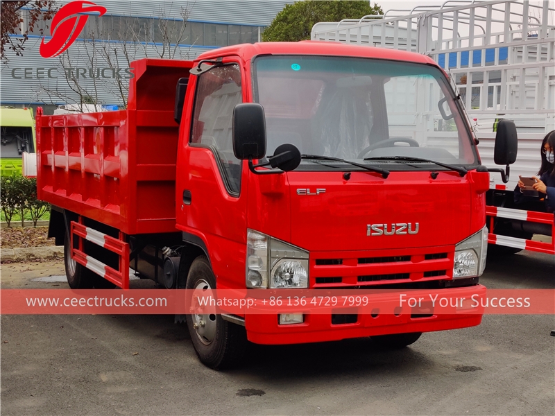 Camión volquete ISUZU con tracción 4*2