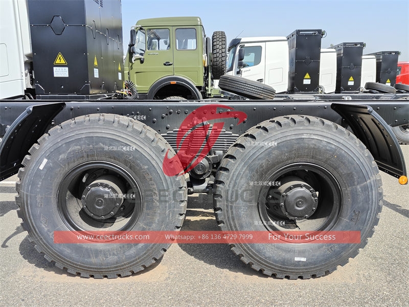 Beiben 6×6 military tractor unit at discount price