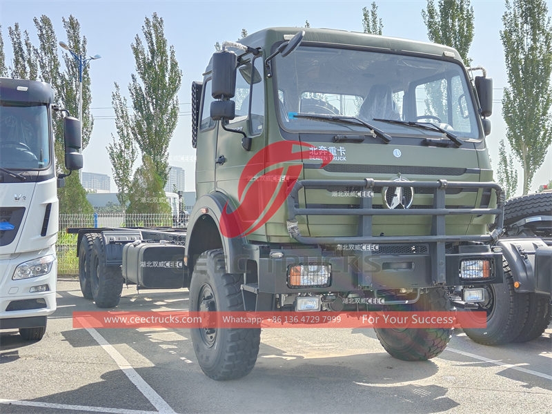 Beiben 6×6 military tractor unit at discount price