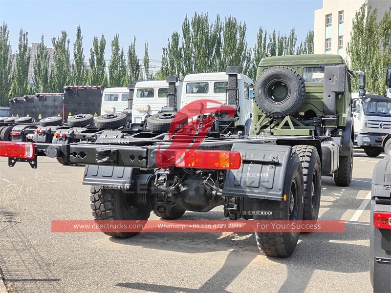 Beiben 6×6 military tractor unit at discount price