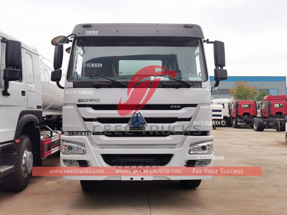 howo 20 cbm vacuum tank truck manufacturer