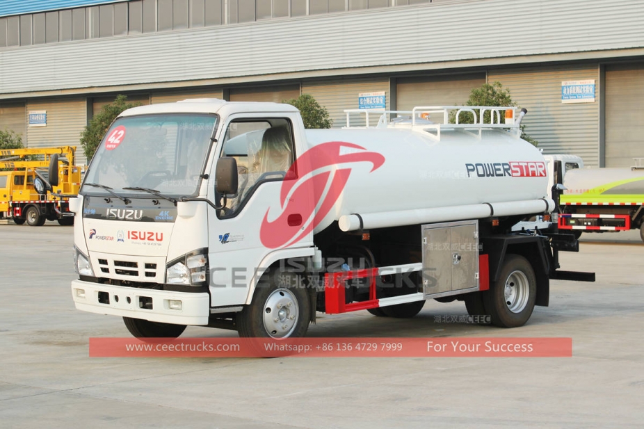 ISUZU 600P 130HP drinking water truck