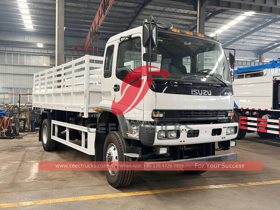 Customized ISUZU FVR all wheel drive troop carrier truck for sale