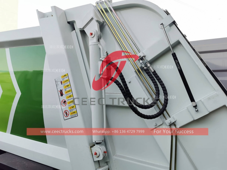 Good price FOTON 3CBM mini refuse compression truck for sale