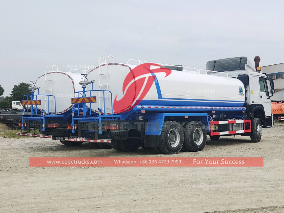 HOWO water tank truck for sale