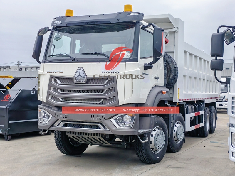 Sinotruk 8x4 420HP camión volquete volquete de 40 toneladas con venta directa de fábrica