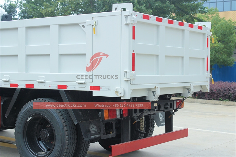 5 tons 4x2 HOWO Tipper Truck Dump Trucks made in China