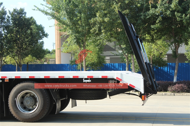 HOWO 400HP flatbed transport truck made in China