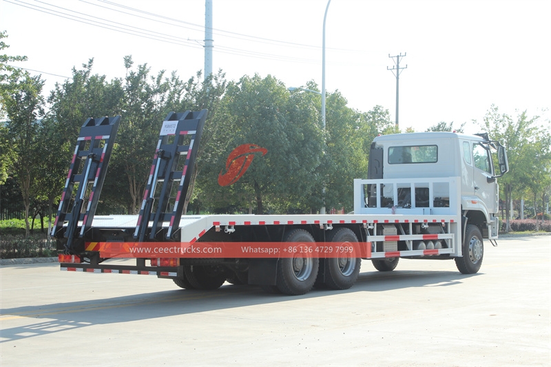 HOWO 400HP flatbed transport truck made in China