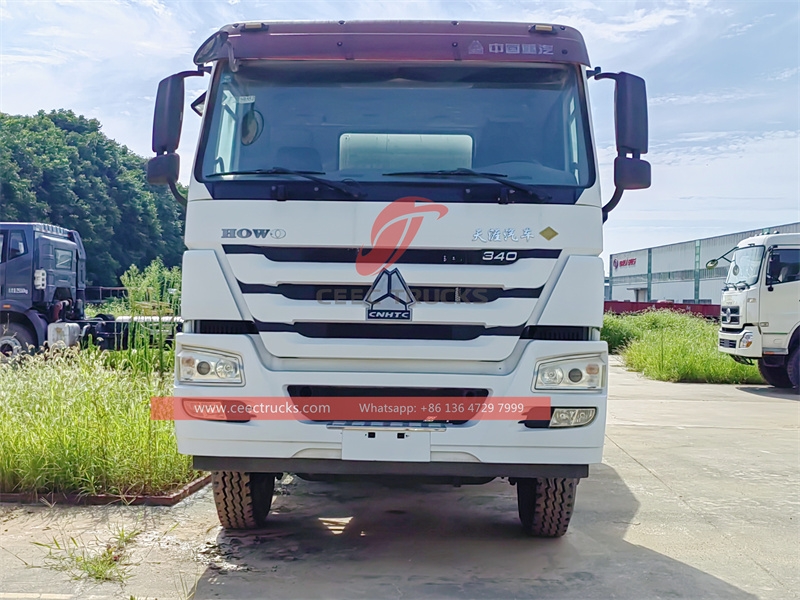 Used HOWO heavy duty 340HP Concrete Mixer Truck from China