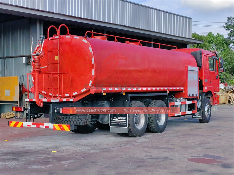 Shacman heavy duty fire fighting 12,000L truck with factory direct sale