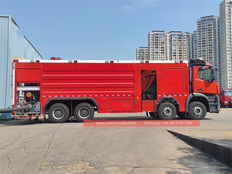 BENZ 8x4 580HP firefighting truck on sale