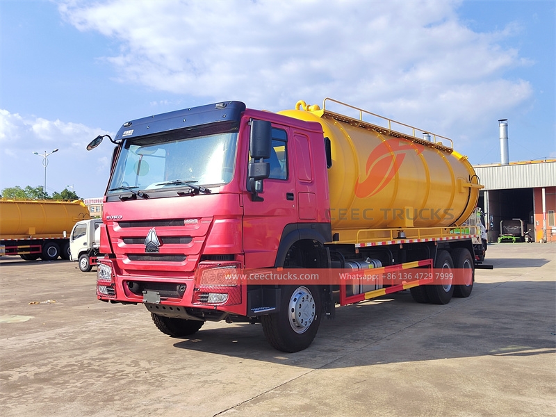 Heavy duty 20m3 Vacuum Sewage Suction trucks with factory direct sale