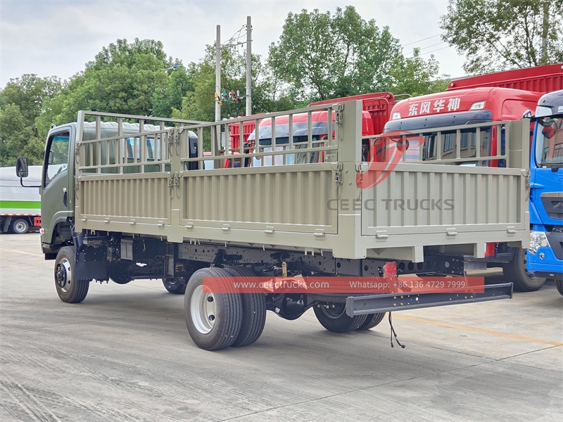 ISUZU 4×4 Military flat body truck made in China