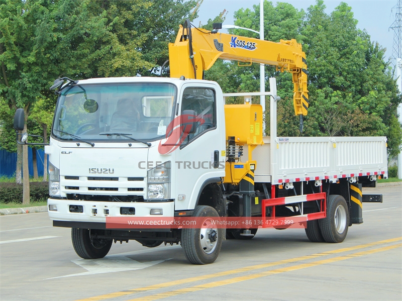 ISUZU 700P 4×4 off-road Crane Truck made in China best factory