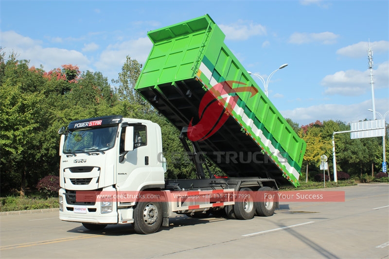 Best price ISUZU 4×2 small tipper truck