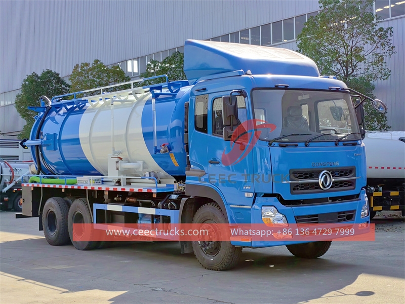 Dongfeng vac pump combination truck with best price