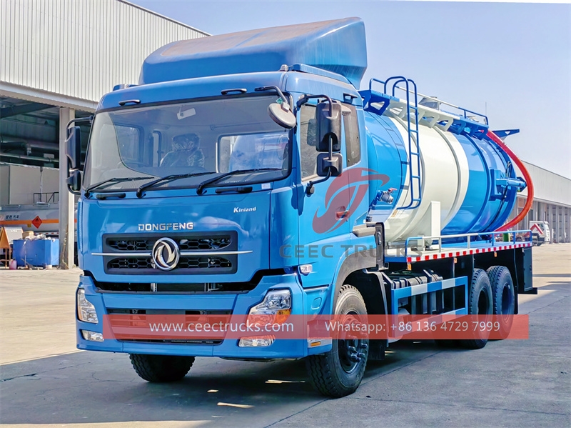 Dongfeng vac pump combination truck with best price