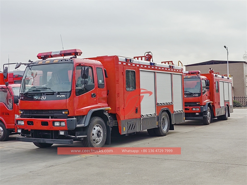 Isuzu FVR wildland water tender with factory direct sale