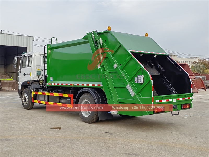 Howo mobile compactor vehicle with factory direct sale