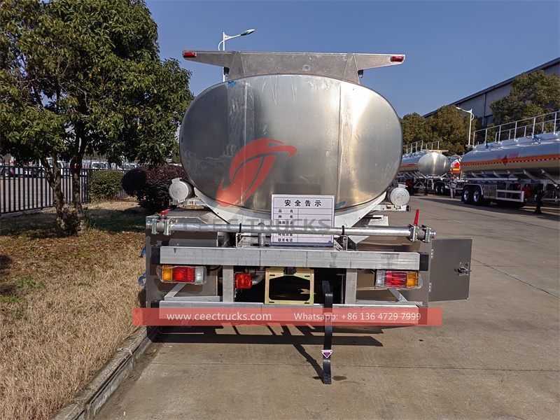 RHD ISUZU 190hp fuel transfer tanker truck made in China