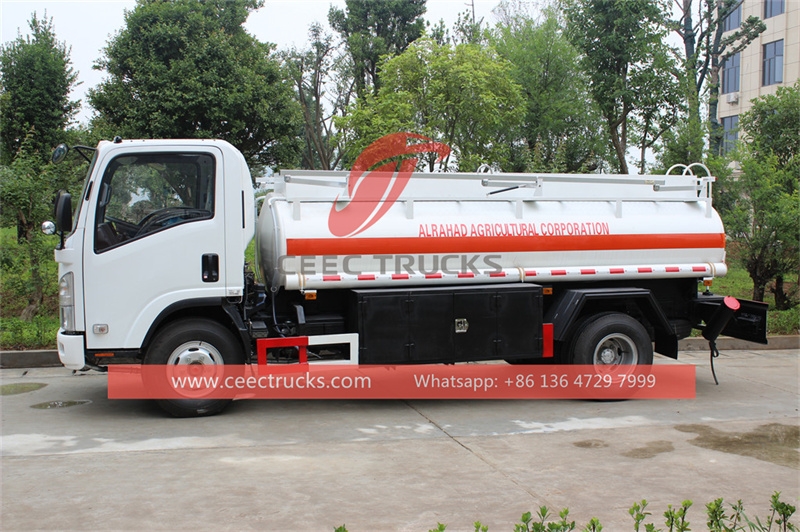 Isuzu 10 cbm diesel transfer truck made in China