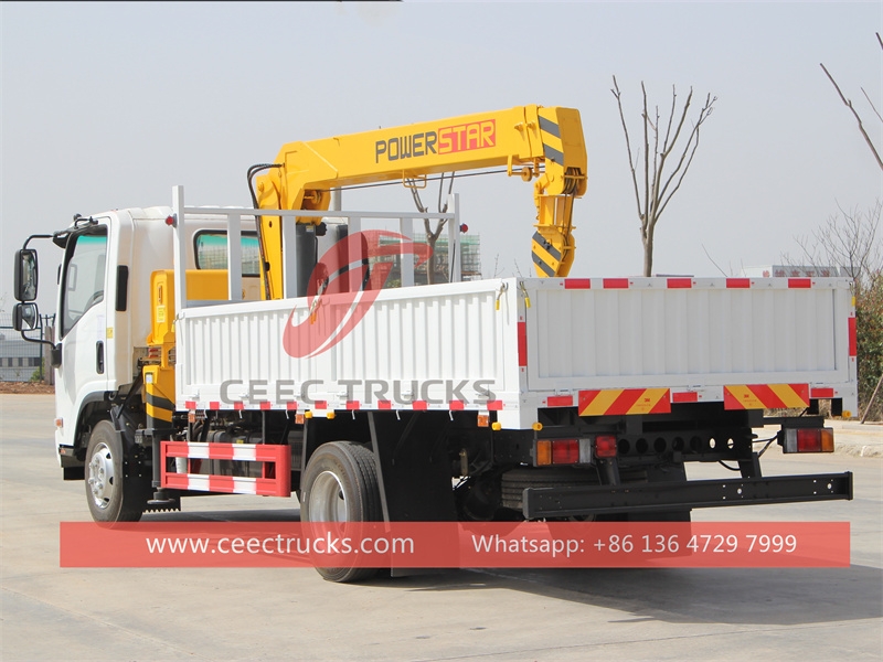 ISUZU 700P 5tons Crane Truck made in China best factory