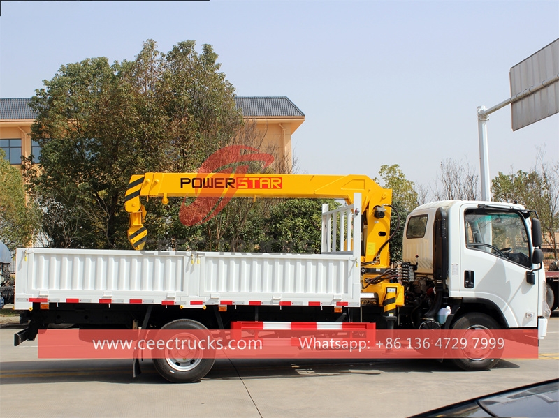 ISUZU 700P 5tons Crane Truck made in China best factory