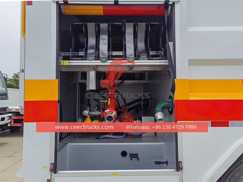 Isuzu FTR 8CBM fire fighting truck with factory direct sale