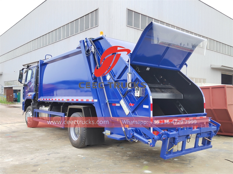 HOWO 12CBM garbage compression truck with factory direct sale