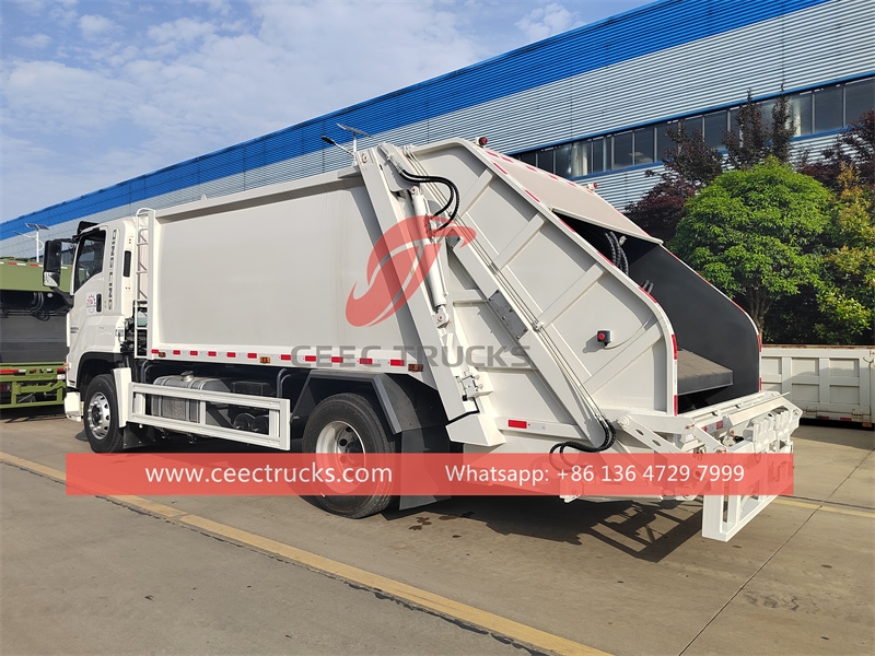 ISUZU Giga garbage compactor truck with factory direct sale