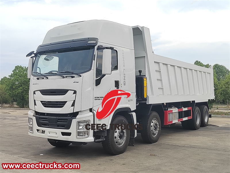 Best price ISUZU 8x4 25tons tipper truck