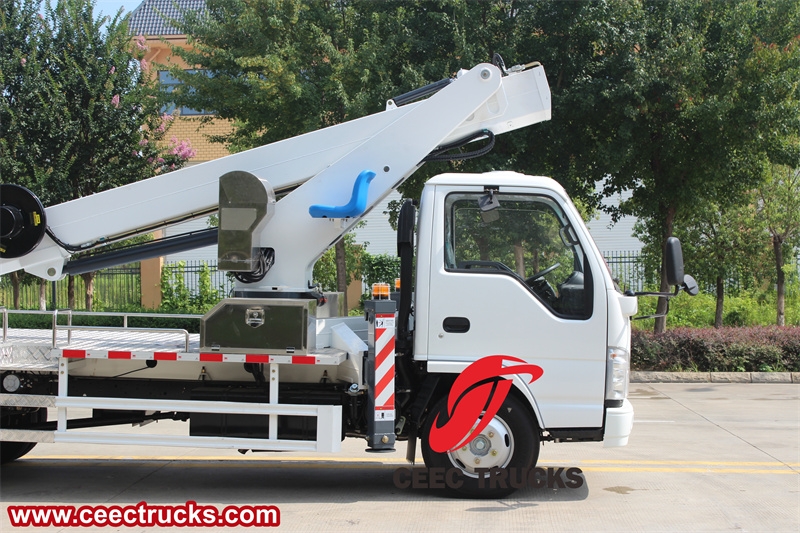 Single Man Basket Manlifter Truck Isuzu