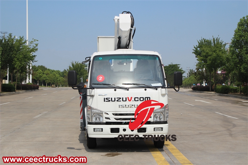 Single Man Basket Manlifter Truck Isuzu