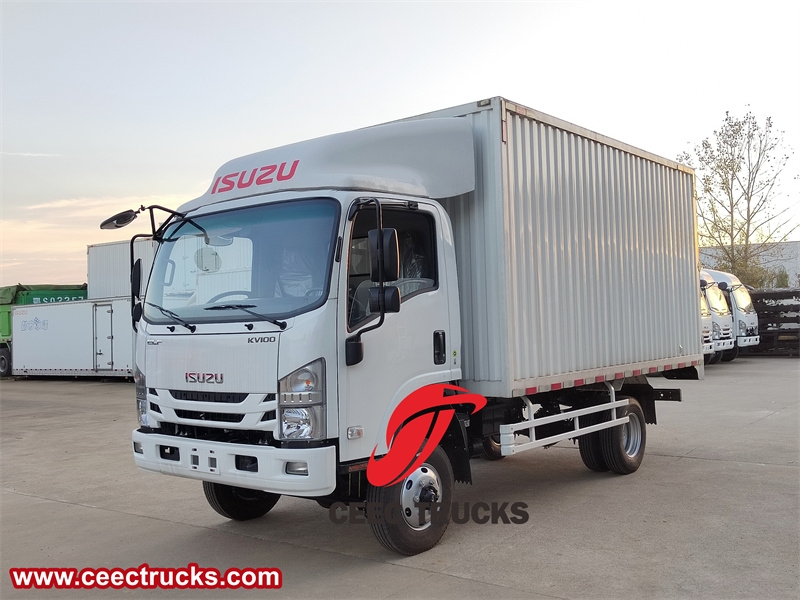 Dry Freight Box Trucks made by Isuzu