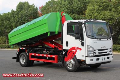 Isuzu ELF roll on roll off truck