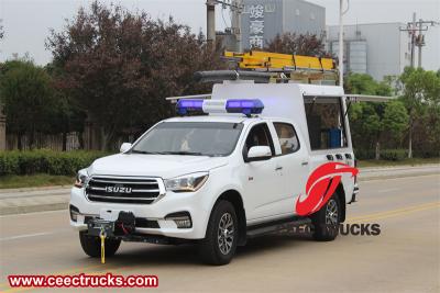 Isuzu 4x4 drive utility service truck