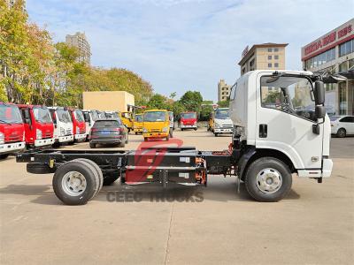 Isuzu electricity EV cargo truck chassis