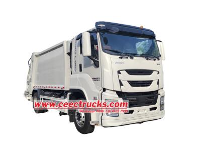 2025 new Isuzu garbage split rear loader