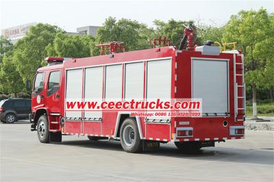 Rescue Fire Truck made by Isuzu FTR chassis