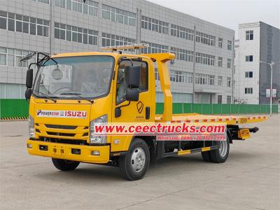 Isuzu ELF 5 Ton recovery crane flatbed road rescue truck