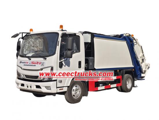 Isuzu Electricity 4x2 garbage compactor truck