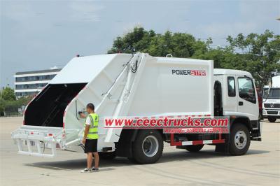 ISUZU GIGA FTR rear loader truck for sale