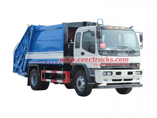 ISUZU GIGA FTR rear loader truck for sale