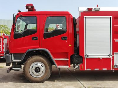 Isuzu 240HP heavy fire department rescue truck