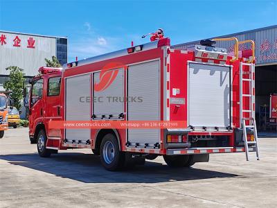 Africa ISUZU city fire rescue truck