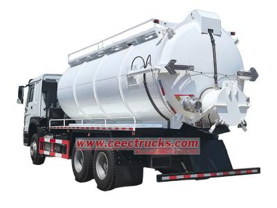 Howo 20 cbm septic tank pump truck