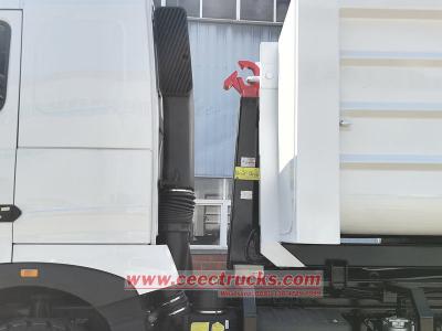Howo 10 wheels hook loader truck